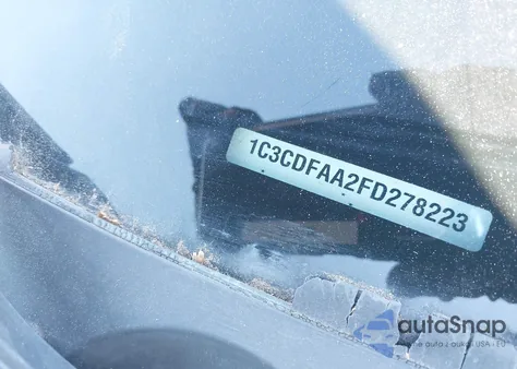 2015 Dodge Dart Se from USA, damaged, VIN 1C3CDFAA2FD278223